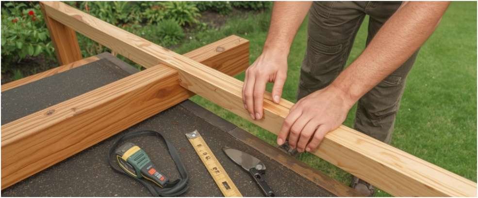 how to build a pergola